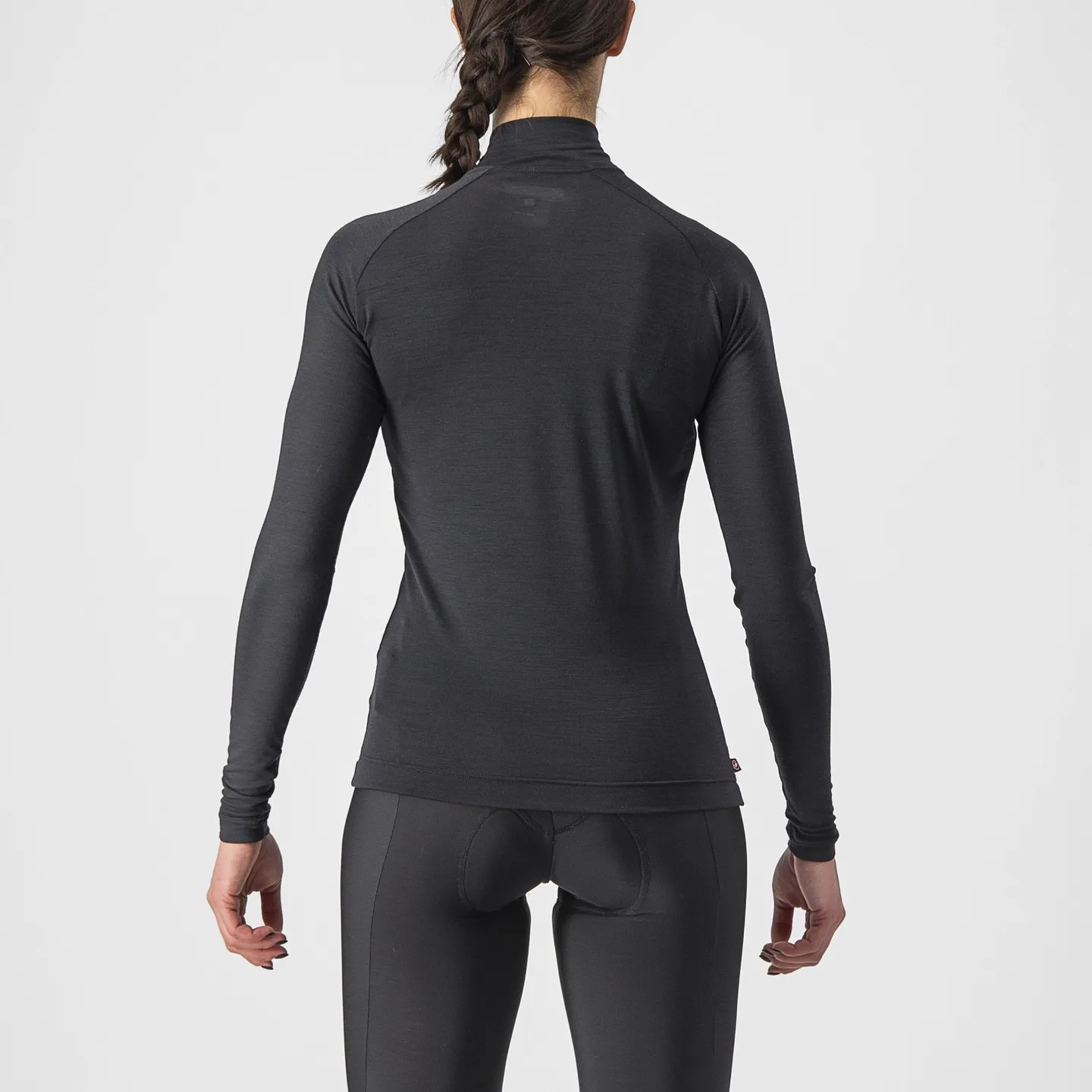 Castelli Bandito Wool LS Dam Undertröja, Svart Castelli Bandito Wool LS Dam Undertröja, Svart
