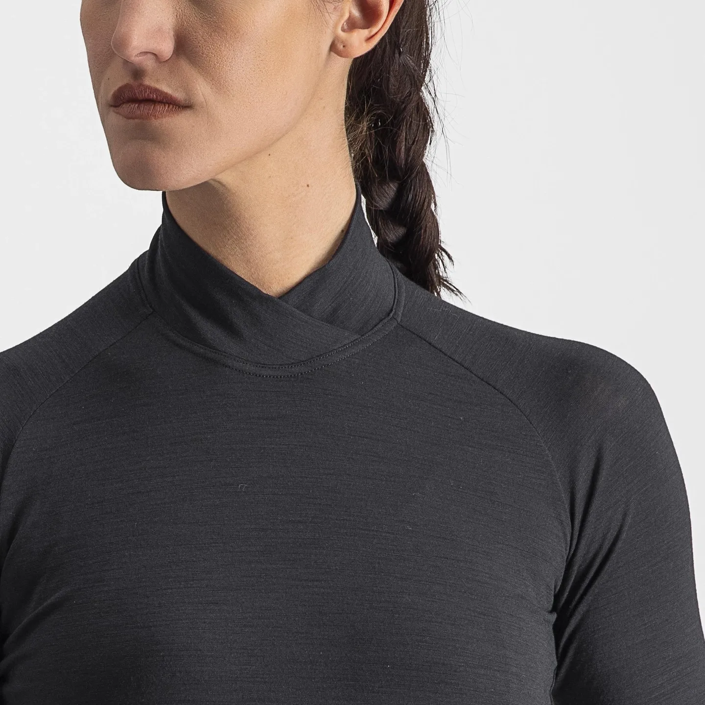 Castelli Bandito Wool LS Dam Undertröja, Svart Castelli Bandito Wool LS Dam Undertröja, Svart
