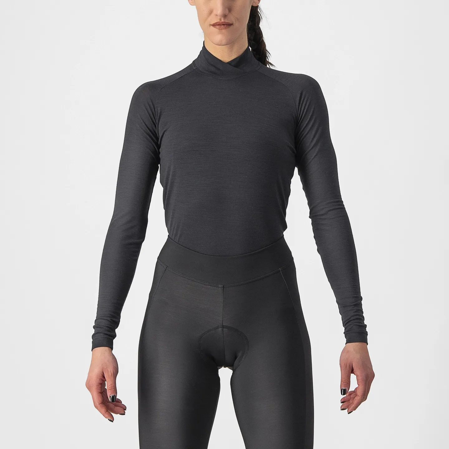Castelli Bandito Wool LS Dam Undertröja, Svart Castelli Bandito Wool LS Dam Undertröja, Svart