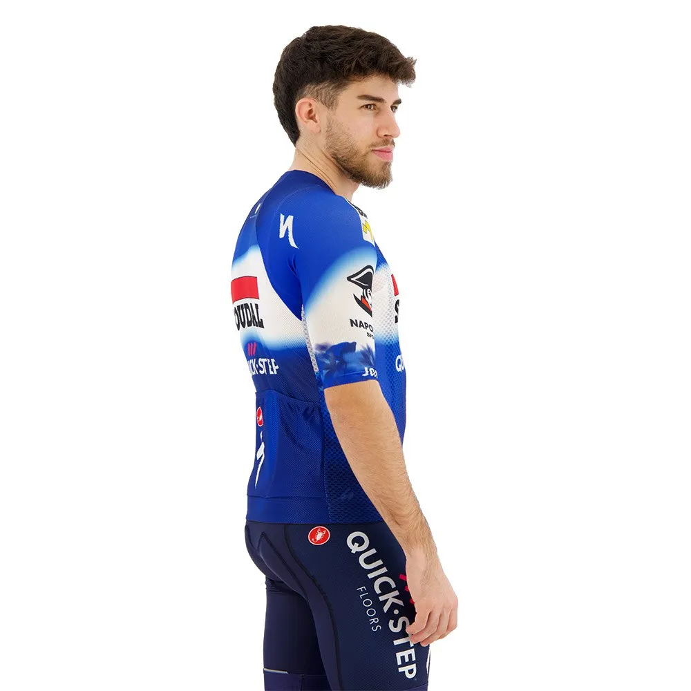 Castelli Climber´s 4.0 Soudal Quick-step 2024 Korta ärmar Cykeltröja
