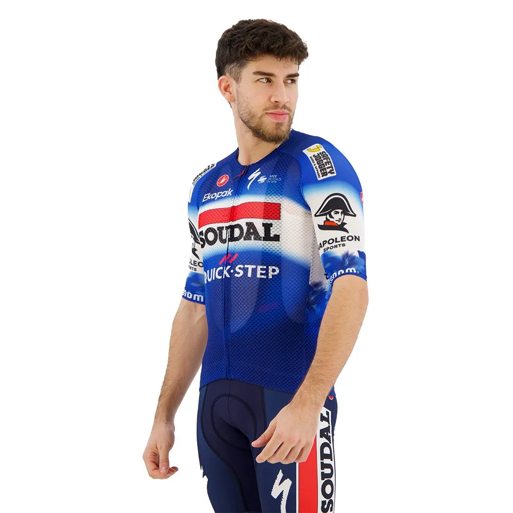 Castelli Climber´s 4.0 Soudal Quick-step 2024 Korta ärmar Cykeltröja
