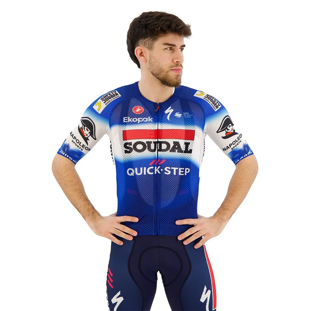 Castelli Climber´s 4.0 Soudal Quick-step 2024 Korta ärmar Cykeltröja