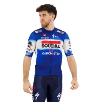 Castelli Competizione 3 Soudal Quick-step 2024 Korta ärmar Cykeltröja Castelli Competizione 3 Soudal Quick-step 2024 Korta ärmar Cykeltröja