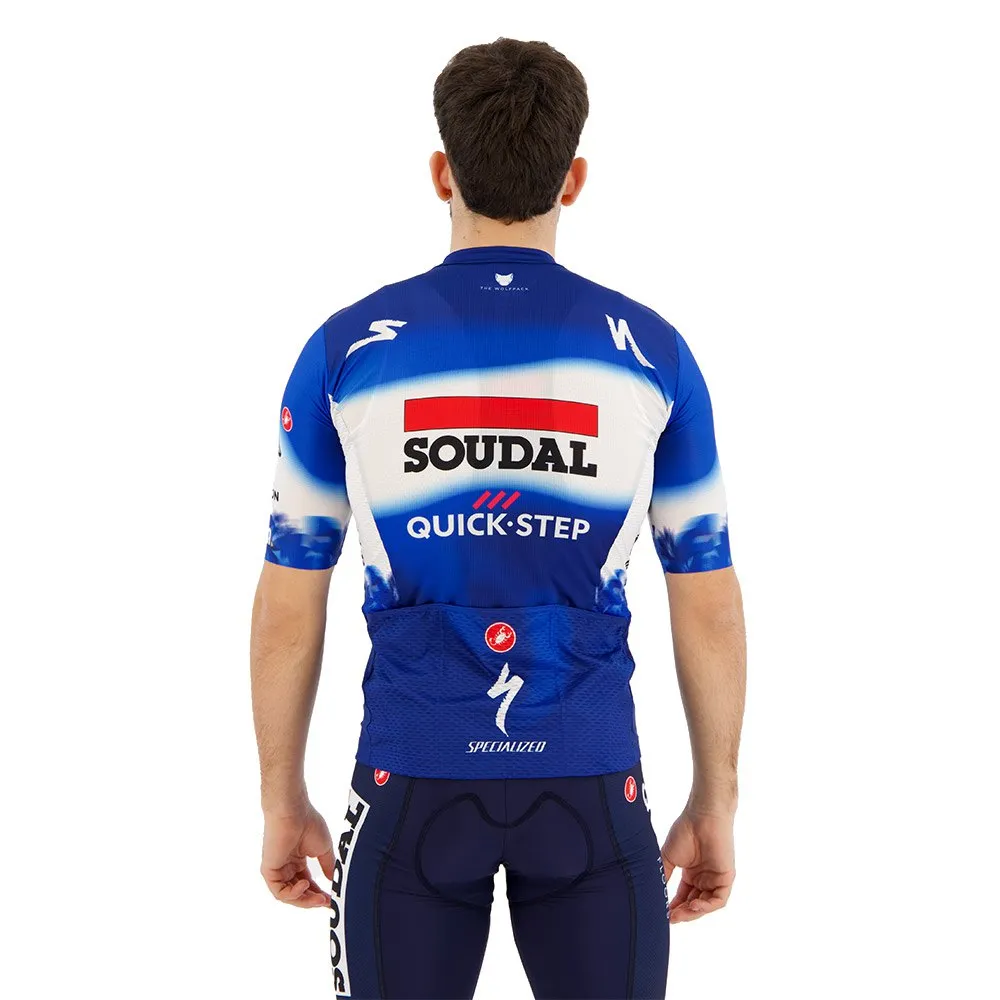 Castelli Competizione 3 Soudal Quick-step 2024 Korta ärmar Cykeltröja