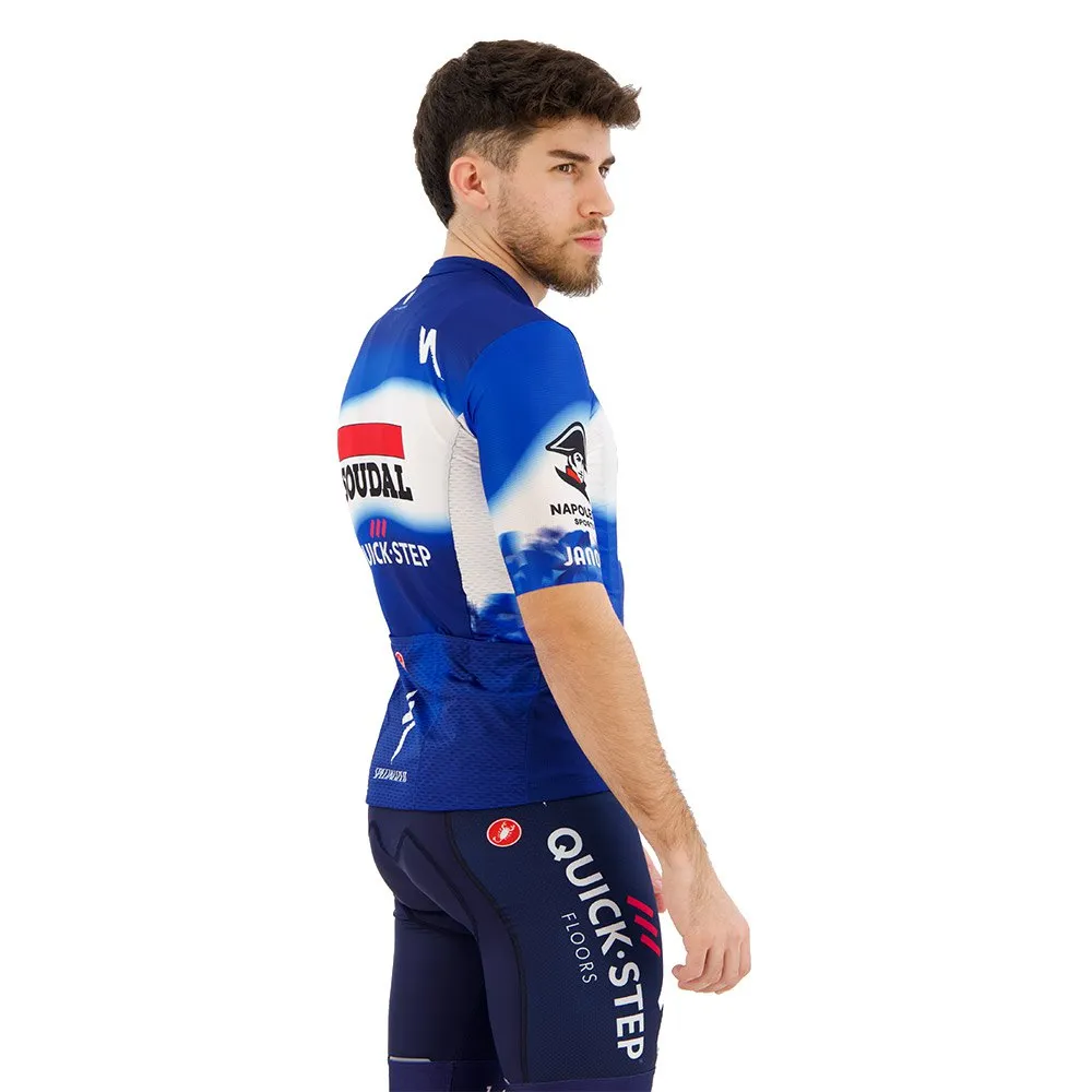 Castelli Competizione 3 Soudal Quick-step 2024 Korta ärmar Cykeltröja