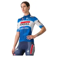 Castelli Competizione 3 W Soudal Quick-step 2024 Korta ärmar Cykeltröja