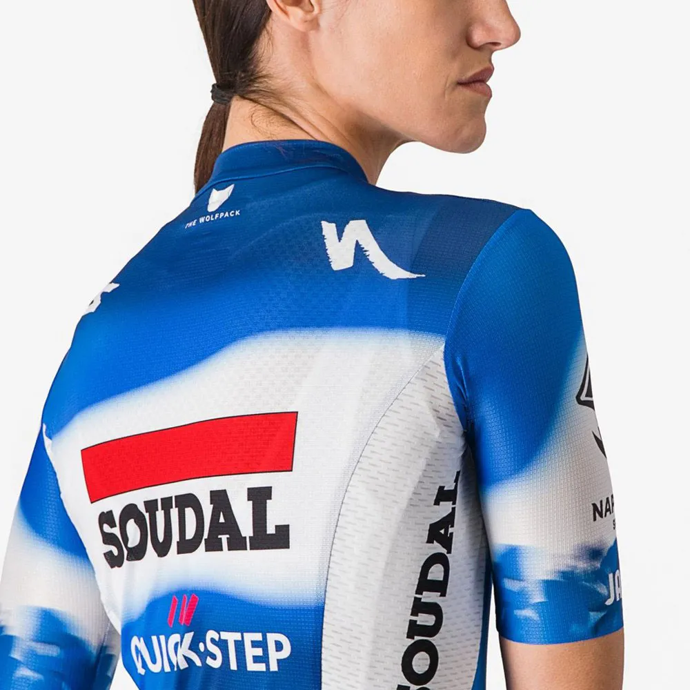 Castelli Competizione 3 W Soudal Quick-step 2024 Korta ärmar Cykeltröja