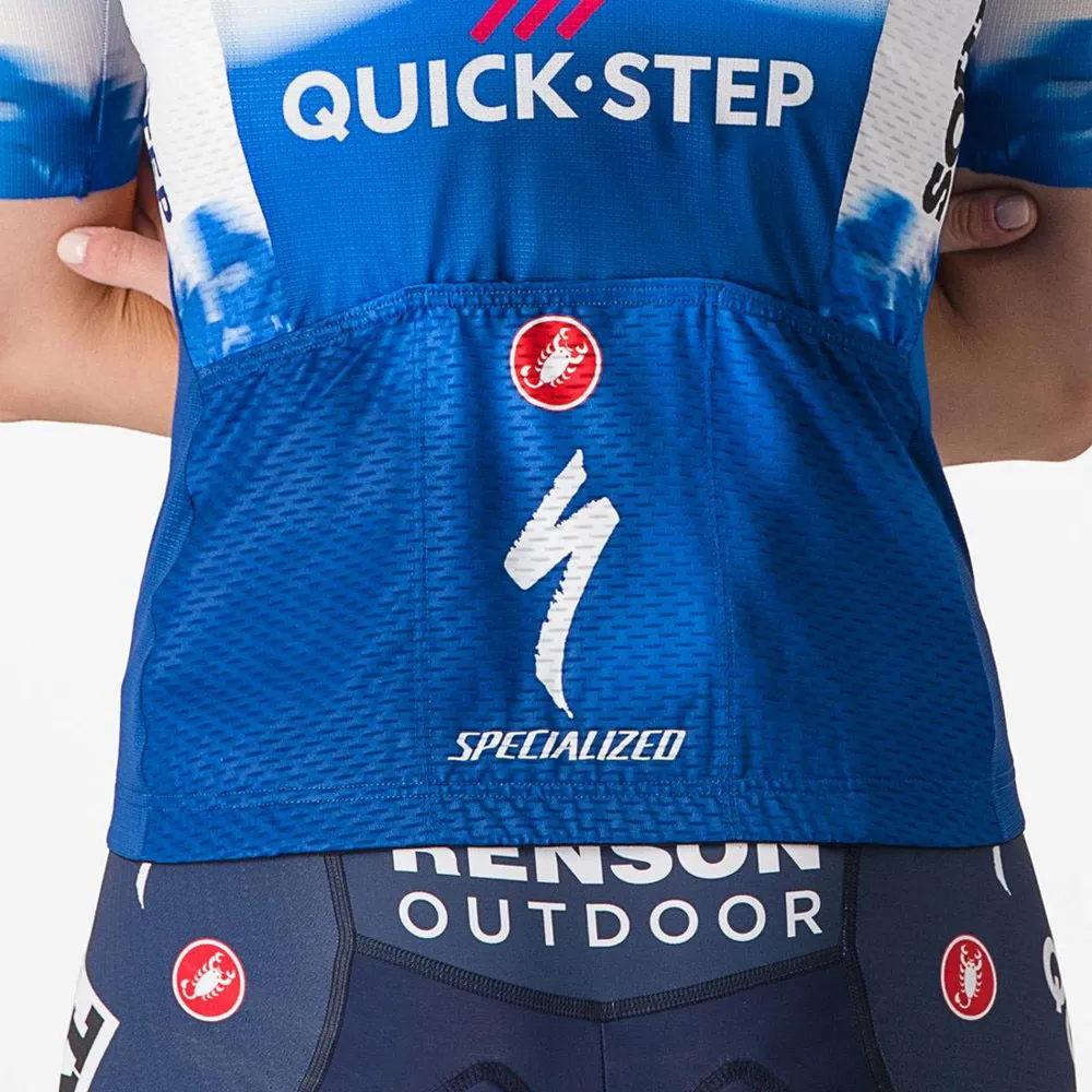 Castelli Competizione 3 W Soudal Quick-step 2024 Korta ärmar Cykeltröja