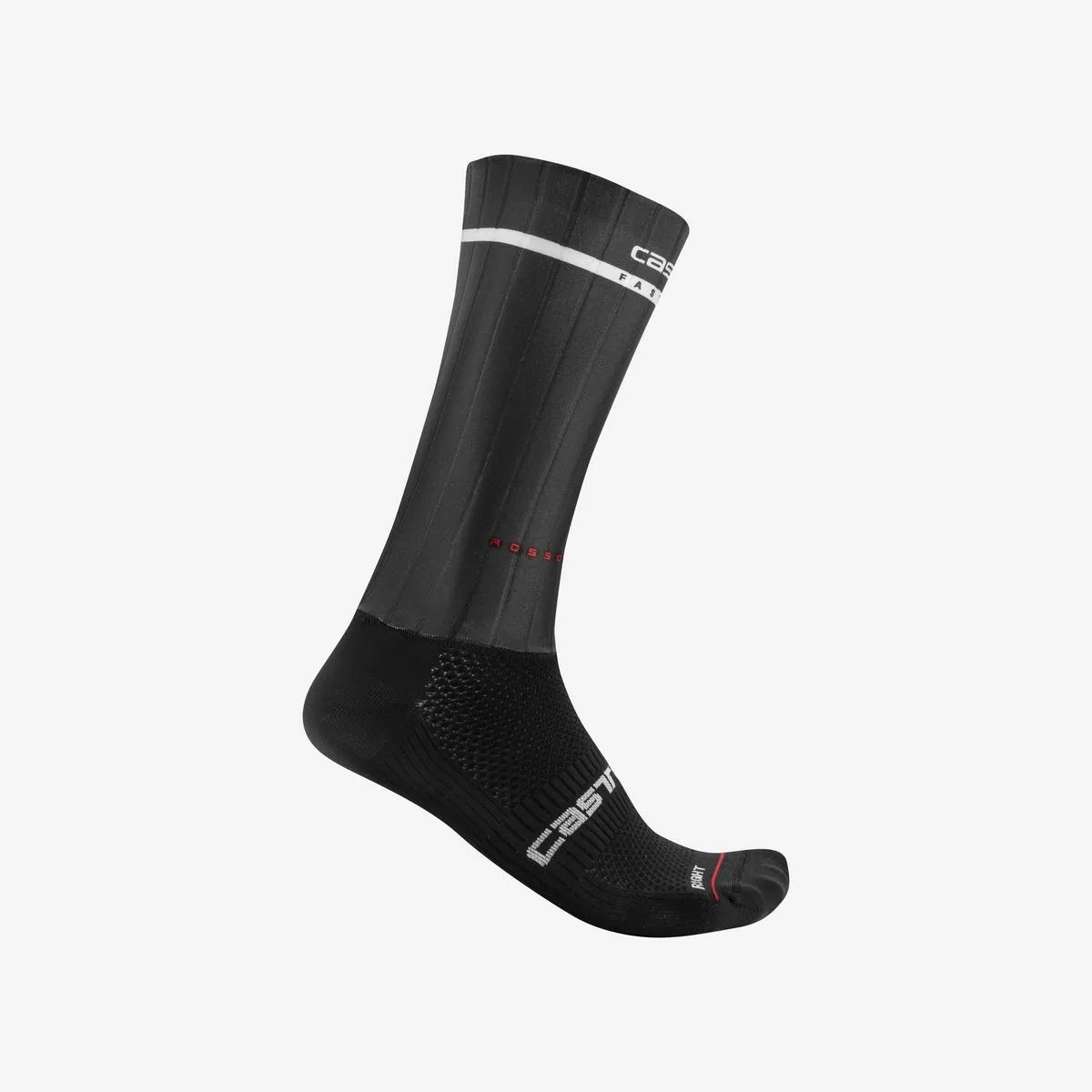 Castelli Fast Feet 2 Strumpor, Svart