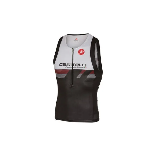 Castelli Free Tri Herre Singlet, Svart