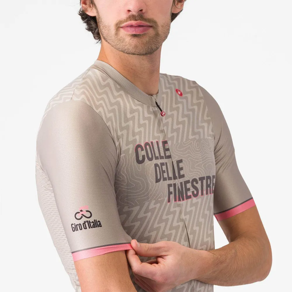 Castelli #giro Colle Delle Finestre Korta ärmar Cykeltröja Castelli #giro Colle Delle Finestre Korta ärmar Cykeltröja