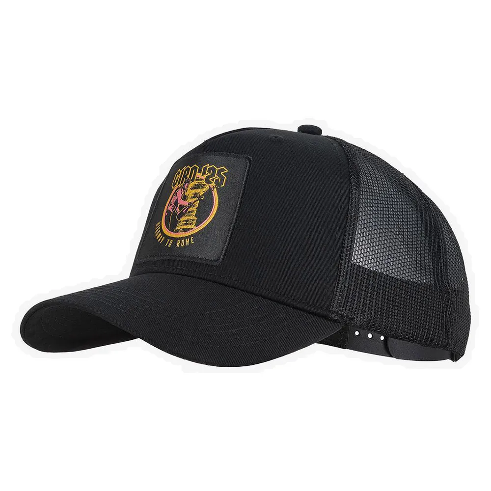 Castelli Giro De Italia 25 Highway To Rome Trucker Keps, Black