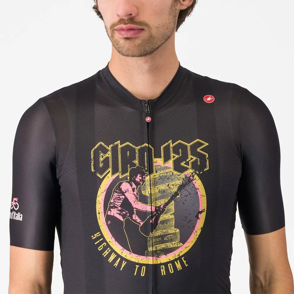 Castelli #giro Highway To Rome Korta ärmar Cykeltröja