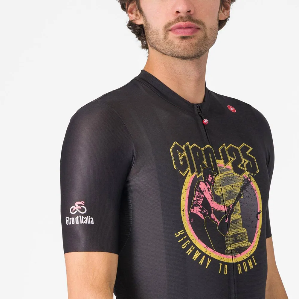 Castelli #giro Highway To Rome Korta ärmar Cykeltröja