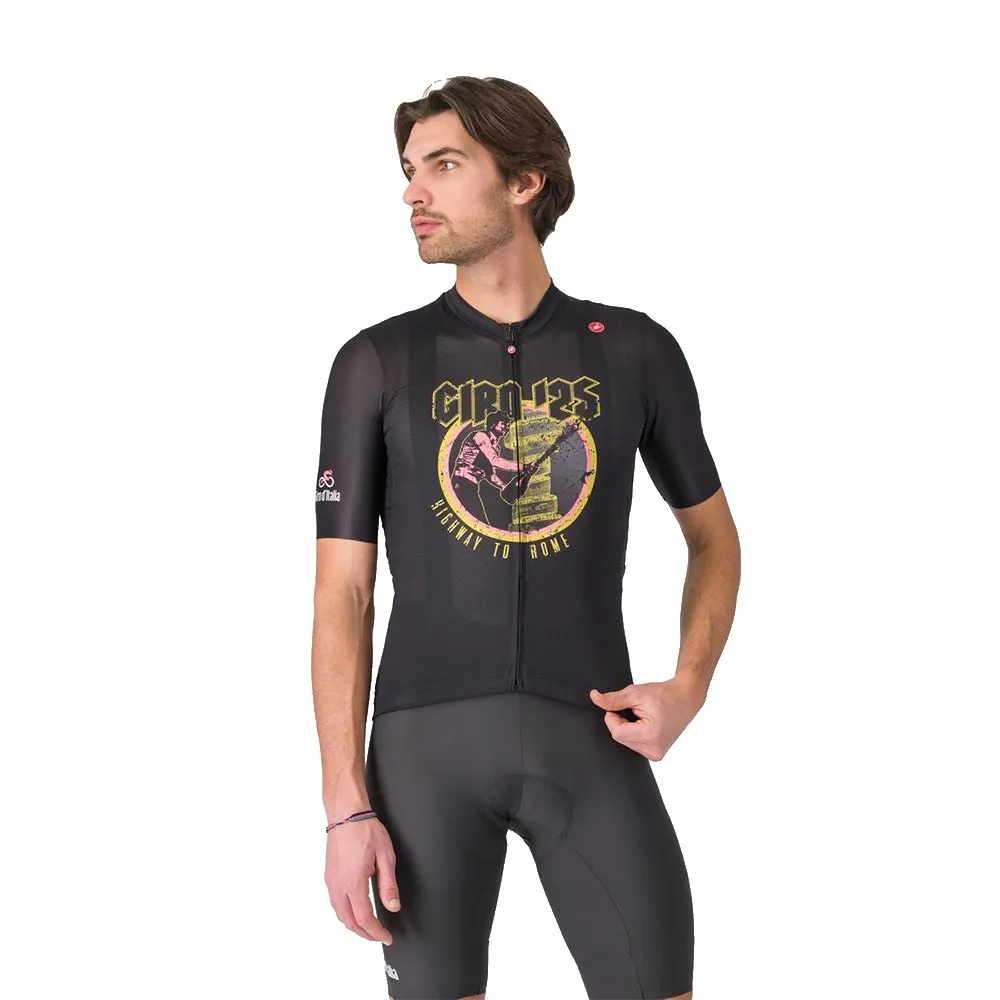 Castelli #giro Highway To Rome Korta ärmar Cykeltröja