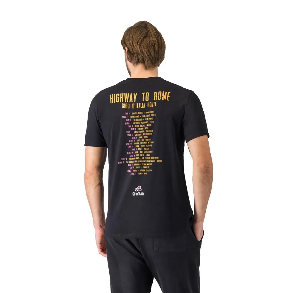 Castelli #giro Highway To Rome T-shirt Med Korta ärmar Castelli #giro Highway To Rome T-shirt Med Korta ärmar
