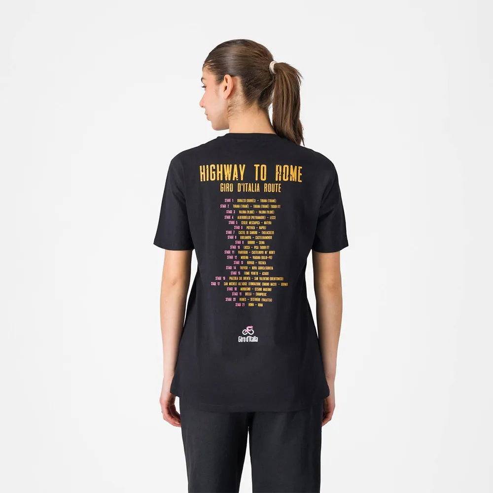 Castelli #giro Highway To Rome T-shirt Med Korta ärmar Castelli #giro Highway To Rome T-shirt Med Korta ärmar
