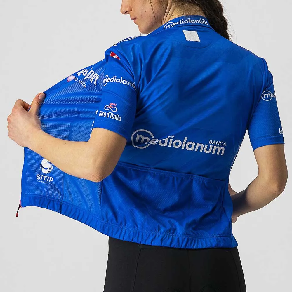 Castelli Giro Italia 2021 Competizione Korta ärmar Cykeltröja, Maglia azzurra Castelli Giro Italia 2021 Competizione Korta ärmar Cykeltröja, Maglia azzurra