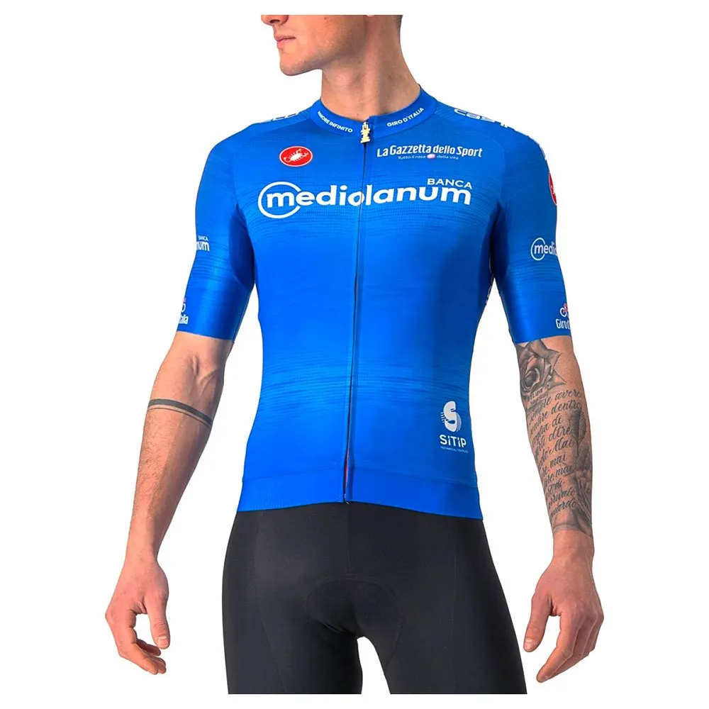 Castelli Giro Italia 2022 Race Korta ärmar Cykeltröja Castelli Giro Italia 2022 Race Korta ärmar Cykeltröja