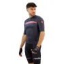 Castelli #giro Veloce 2024 Korta ärmar Cykeltröja, Dark blue / round pink