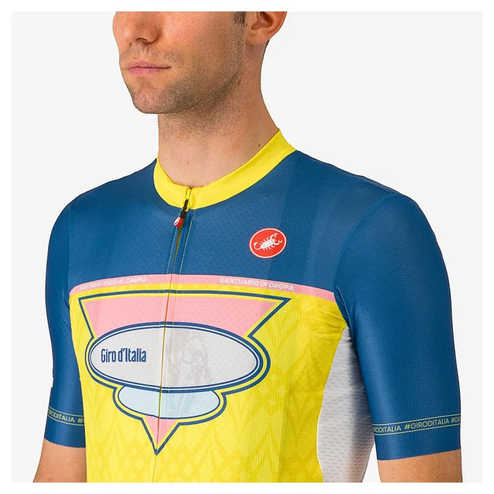 Castelli #giro107 Oropa 2024 Korta ärmar Cykeltröja