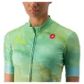 Castelli Marmo Korta ärmar Cykeltröja, Multicolor baby blue, L