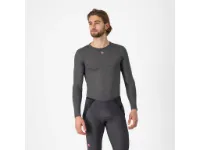 Castelli Medio LS underställströja melange gray herr