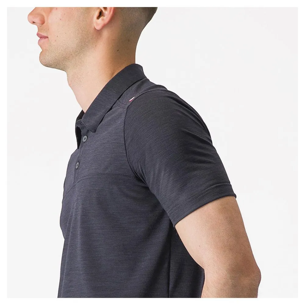 Castelli Merino Kortärmad Polotröja