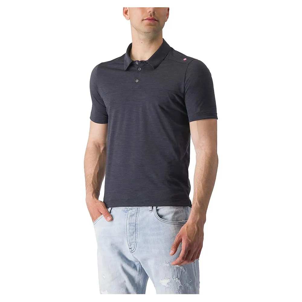 Castelli Merino Kortärmad Polotröja
