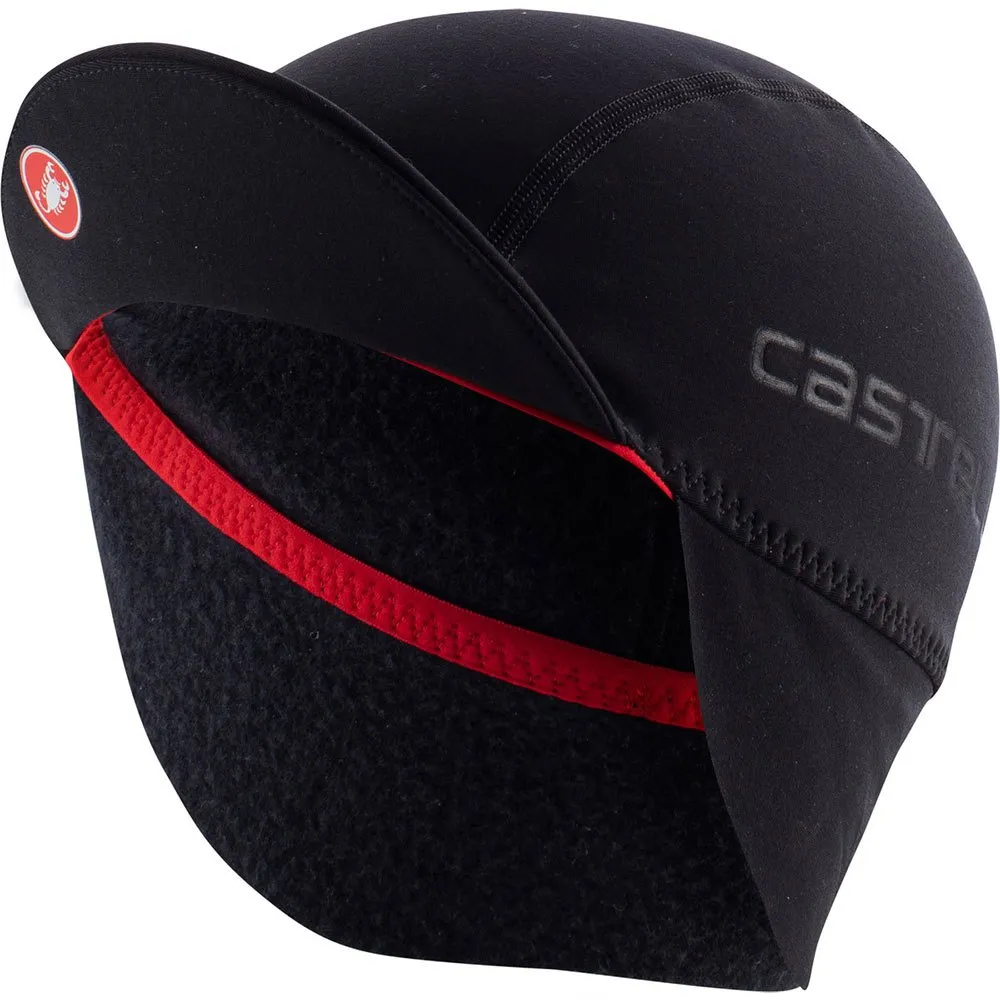 Castelli Nano Thermal Keps, Black Castelli Nano Thermal Keps, Black