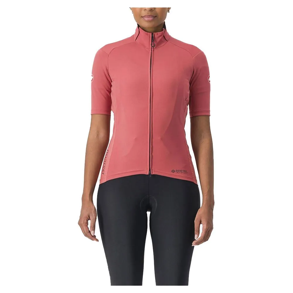 Castelli Perfetto Ros 2 Korta ärmar Cykeltröja, Mineral red, S