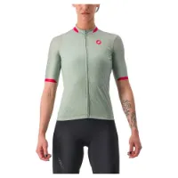 Castelli Pezzi kortärmad cykeltröja Dark Gray dam