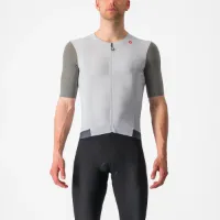 Castelli Premio Black kortärmad cykeltröja herr Silver Gray/Sedona Sage