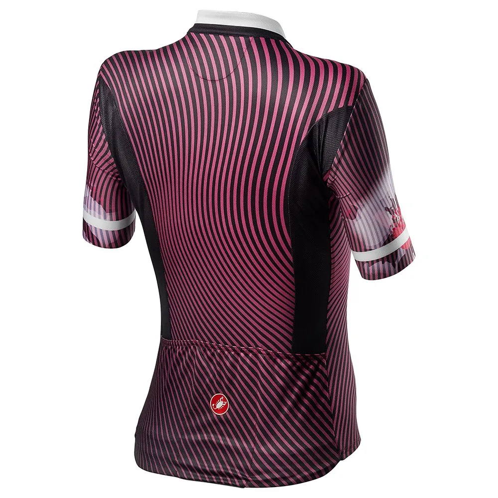 Castelli Primavera Korta ärmar Cykeltröja, Bordeaux, L Castelli Primavera Korta ärmar Cykeltröja, Bordeaux, L