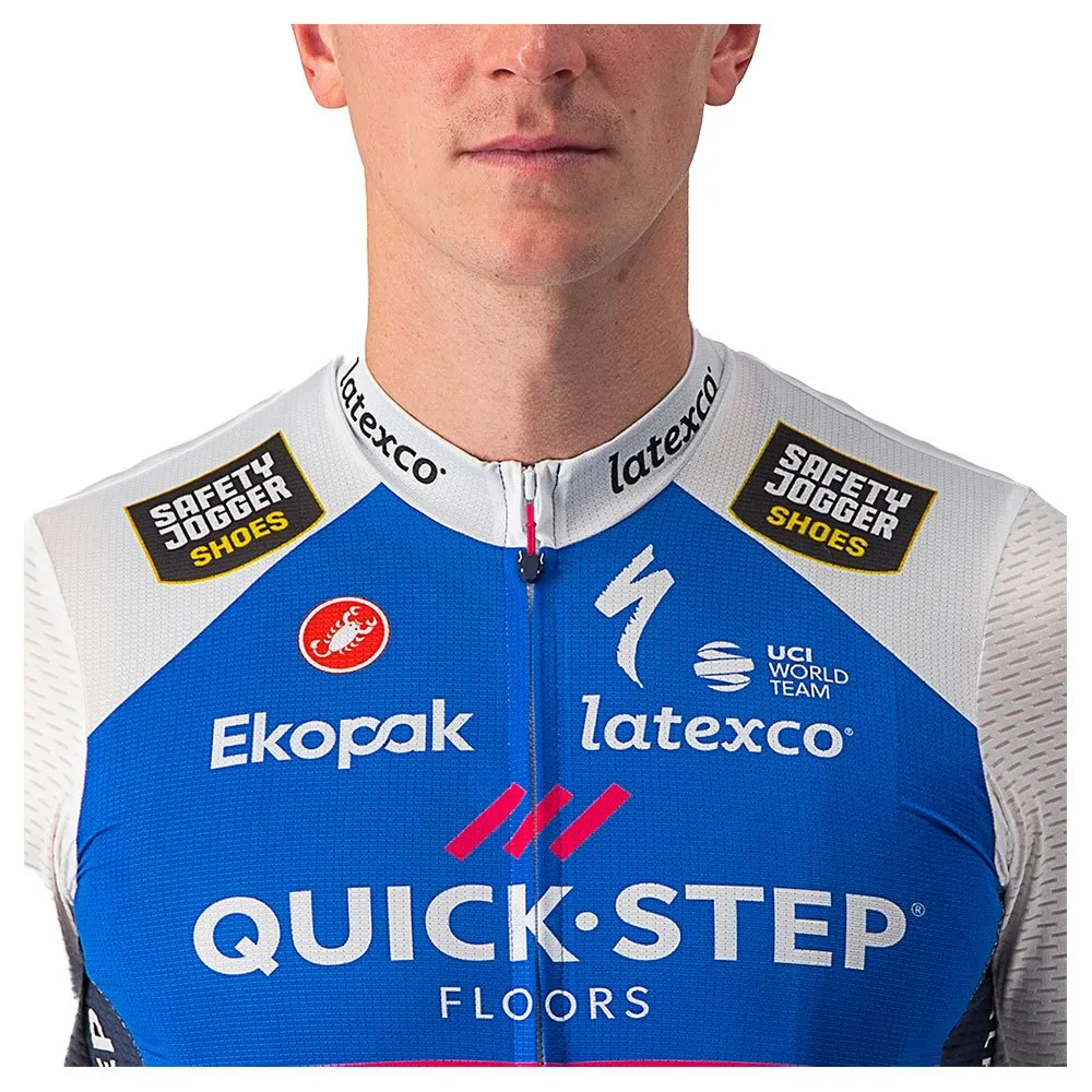 Castelli Quick-step Competizione Korta ärmar Cykeltröja