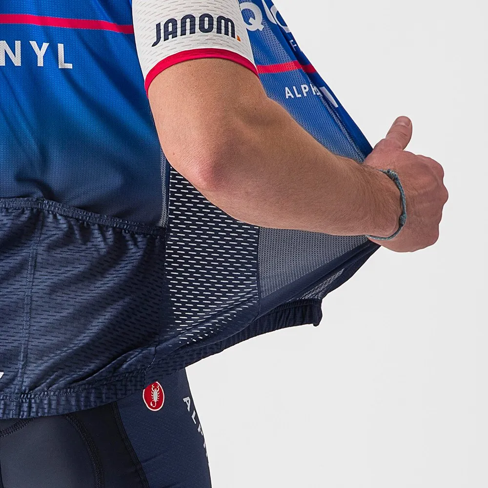 Castelli Quick-step Competizione Korta ärmar Cykeltröja