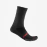 Castelli Re-Cycle Thermal 18 cykelstrumpor svart