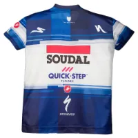 Castelli Soudal Quick-step 2023 Korta ärmar Cykeltröja Castelli Soudal Quick-step 2023 Korta ärmar Cykeltröja