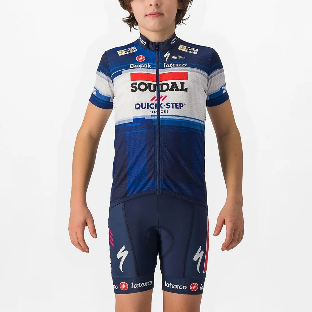 Castelli Soudal Quick-step 2023 Korta ärmar Cykeltröja