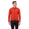 Fiery red / dark grey