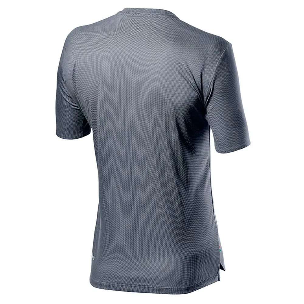 Castelli Tech Kortärmad Baslager, Grey
