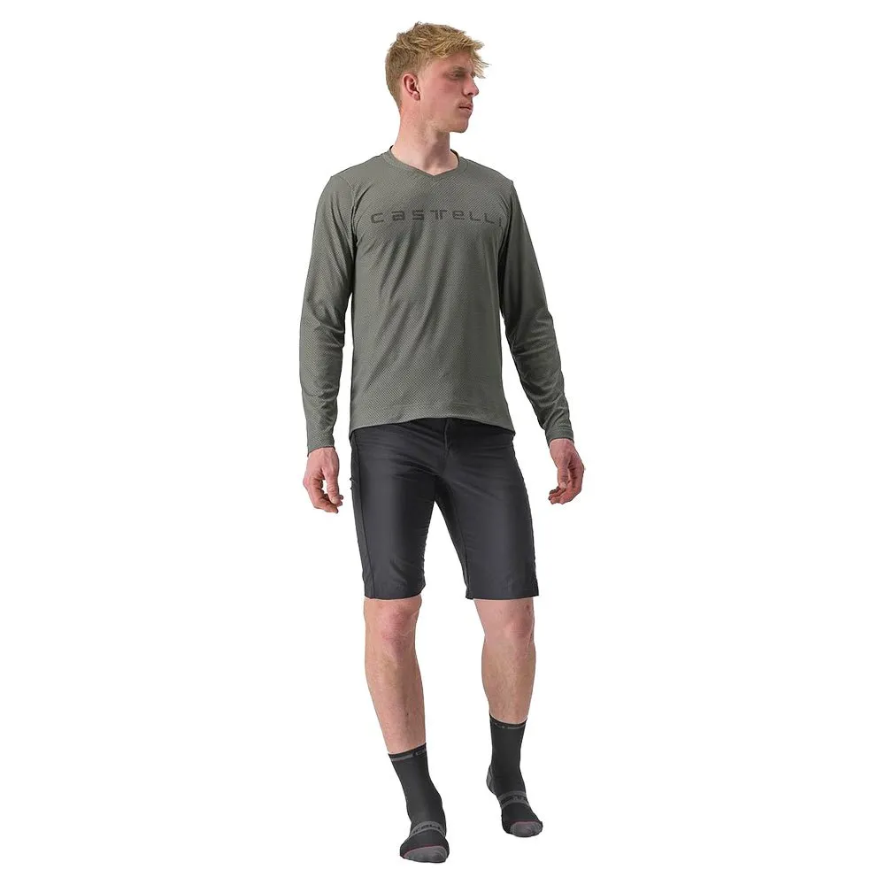 Castelli Trail Tech 2 T-shirt Med Lång ärm