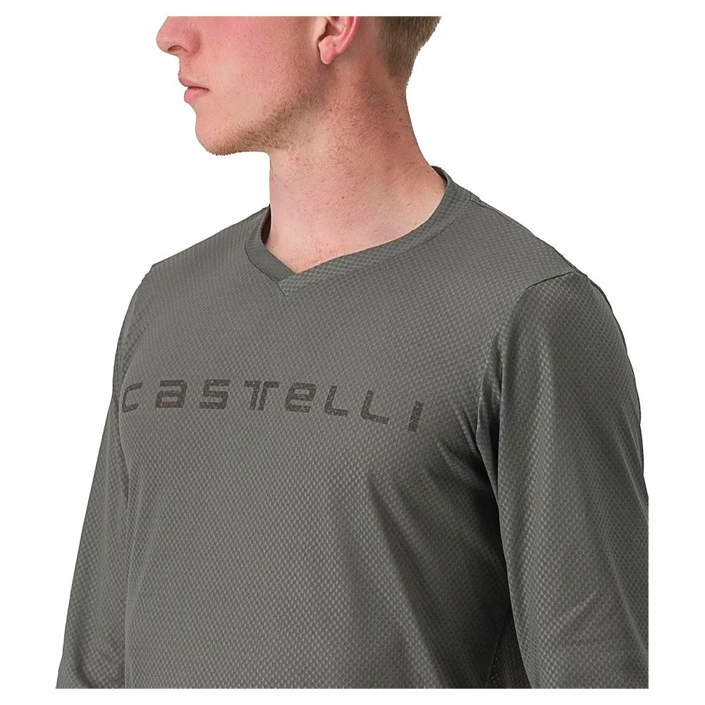 Castelli Trail Tech 2 T-shirt Med Lång ärm