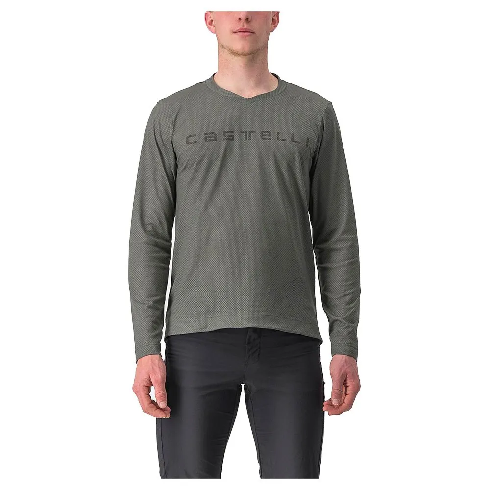 Castelli Trail Tech 2 T-shirt Med Lång ärm