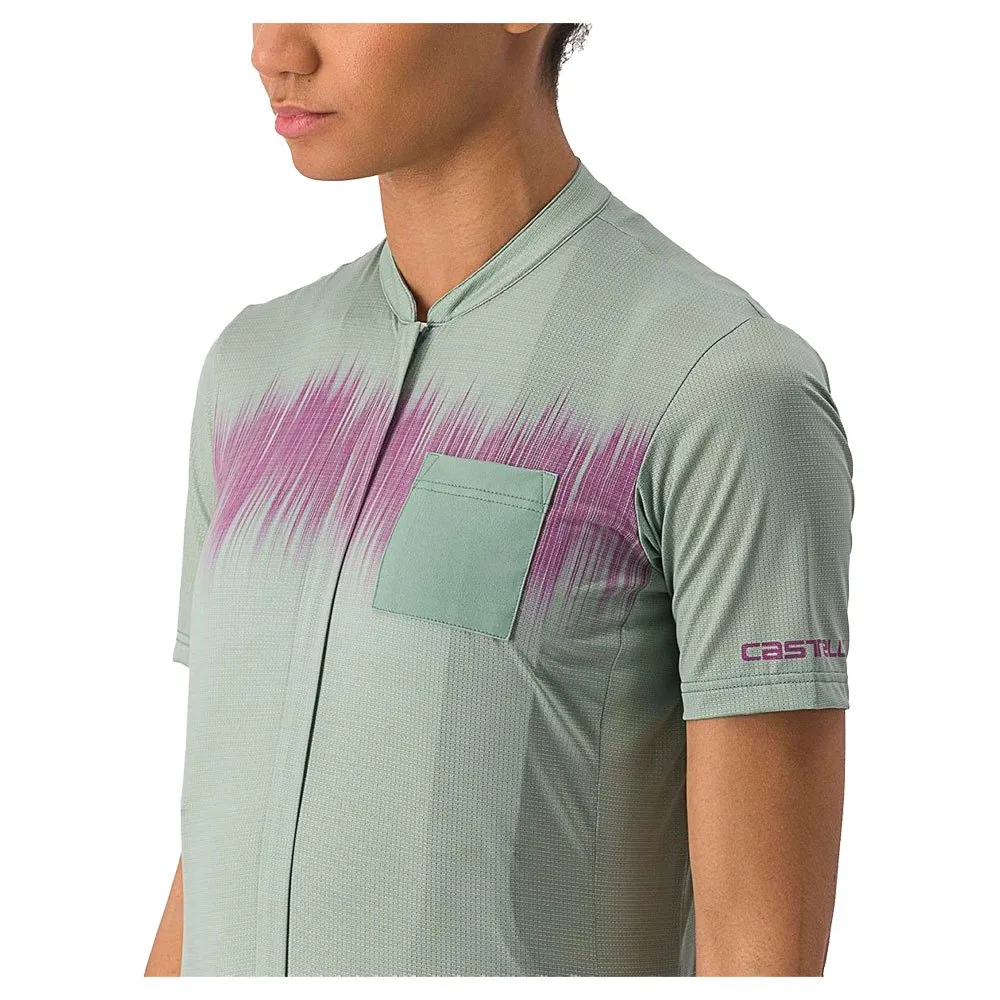 Castelli Unlimited Sentiero 2 Korta ärmar Cykeltröja, Defender Green, S Castelli Unlimited Sentiero 2 Korta ärmar Cykeltröja, Defender Green, S