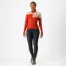 Castelli Unlimited Thermal 2 Långärmad Trikå, Red Ocre / Silver Moon, M
