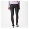 Castelli Velocissima Thermal Cykelbyxor, Black / hibiscus