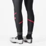 Castelli Velocissima Thermal Cykelbyxor, Black / hibiscus