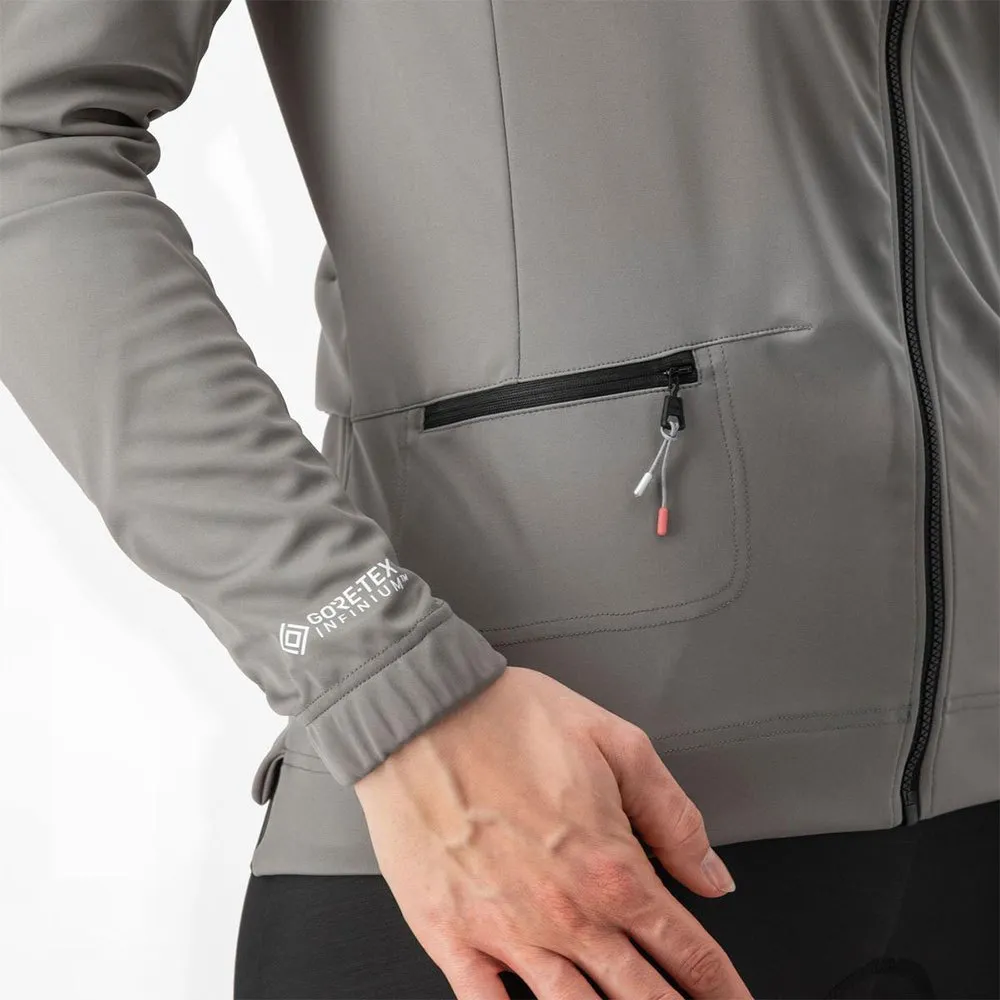 Castelli Vento Trail Jacka, Nickel gray