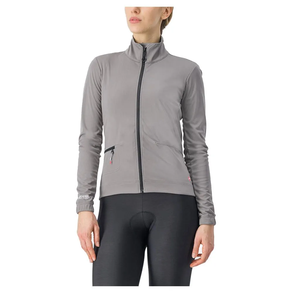 Castelli Vento Trail Jacka, Nickel gray